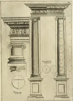 An illustration from Architettvra con diversi ornamenti cavati dall'antico (1638)