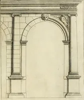 An illustration from Architettvra con diversi ornamenti cavati dall'antico (1638)