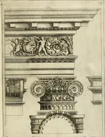 An illustration from Architettvra con diversi ornamenti cavati dall'antico (1638)