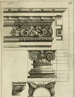 An illustration from Architettvra con diversi ornamenti cavati dall'antico (1638)