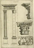 An illustration from Architettvra con diversi ornamenti cavati dall'antico (1638)
