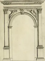 An illustration from Architettvra con diversi ornamenti cavati dall'antico (1638)