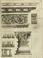 An illustration from Architettvra con diversi ornamenti cavati dall'antico (1638)