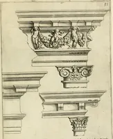 An illustration from Architettvra con diversi ornamenti cavati dall'antico (1638)