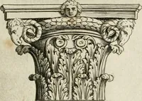 An illustration from Architettvra con diversi ornamenti cavati dall'antico (1638)