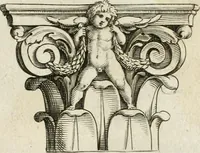 An illustration from Architettvra con diversi ornamenti cavati dall'antico (1638)