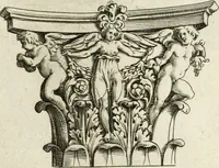 An illustration from Architettvra con diversi ornamenti cavati dall'antico (1638)