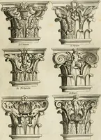 An illustration from Architettvra con diversi ornamenti cavati dall'antico (1638)