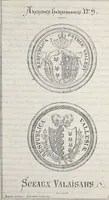 Picture 60 of 70 from Archives héraldiques suisses. Schweizer archiv für heraldik (1887), leaf 190
