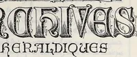 An illustration from Archives héraldiques suisses. Schweizer archiv für heraldik (1887)