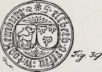 An illustration from Archives héraldiques suisses. Schweizer archiv für heraldik (1890)