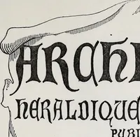An illustration from Archives héraldiques suisses. Schweizer archiv für heraldik (1890)