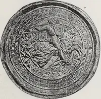 An illustration from Archives héraldiques suisses. Schweizer archiv für heraldik (1890)