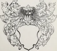 An illustration from Archives héraldiques suisses. Schweizer archiv für heraldik (1890)