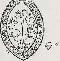 An illustration from Archives héraldiques suisses. Schweizer archiv für heraldik (1890)