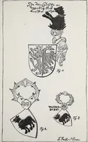 An illustration from Archives héraldiques suisses. Schweizer archiv für heraldik (1890)