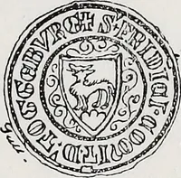An illustration from Archives héraldiques suisses. Schweizer archiv für heraldik (1890)