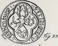 An illustration from Archives héraldiques suisses. Schweizer archiv für heraldik (1890)