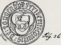 An illustration from Archives héraldiques suisses. Schweizer archiv für heraldik (1890)