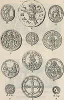 An illustration from Archives héraldiques suisses. Schweizer archiv für heraldik (1887)