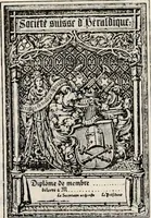 An illustration from Archives héraldiques suisses. Schweizer archiv für heraldik (1887)