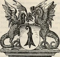 An illustration from Archives héraldiques suisses. Schweizer archiv für heraldik (1887)