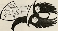 An illustration from Archives héraldiques suisses. Schweizer archiv für heraldik (1887)