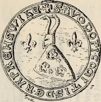 An illustration from Archives héraldiques suisses. Schweizer archiv für heraldik (1887)