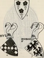 An illustration from Archives héraldiques suisses. Schweizer archiv für heraldik (1887)