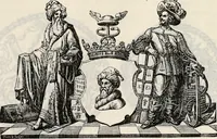 An illustration from Archives héraldiques suisses. Schweizer archiv für heraldik (1887)