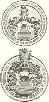 An illustration from Archives héraldiques suisses. Schweizer archiv für heraldik (1887)