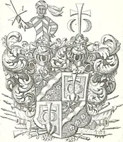 An illustration from Archives héraldiques suisses. Schweizer archiv für heraldik (1887)