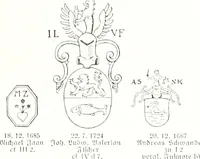 An illustration from Archiv für Stamm- und Wappenkunde (1903)