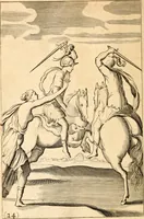 An illustration from Argalus and Parthenia (1684)