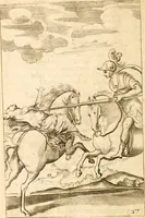 An illustration from Argalus and Parthenia (1684)