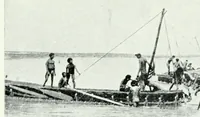 An illustration from Argonauts of the western Pacific; an account of native enterprise and adventure in the Archipelagoes of Melanesian New Guinea. With a pref. by Sir James George Frazer (1922)