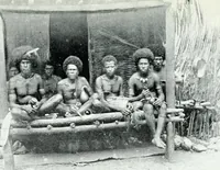 An illustration from Argonauts of the western Pacific; an account of native enterprise and adventure in the Archipelagoes of Melanesian New Guinea. With a pref. by Sir James George Frazer (1922)