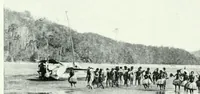 An illustration from Argonauts of the western Pacific; an account of native enterprise and adventure in the Archipelagoes of Melanesian New Guinea. With a pref. by Sir James George Frazer (1922)