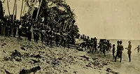 An illustration from Argonauts of the western Pacific; an account of native enterprise and adventure in the archipelagoes of Melanesian New Guinea (1922)