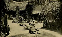 An illustration from Argonauts of the western Pacific; an account of native enterprise and adventure in the archipelagoes of Melanesian New Guinea (1922)