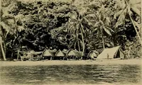 An illustration from Argonauts of the western Pacific; an account of native enterprise and adventure in the archipelagoes of Melanesian New Guinea (1922)