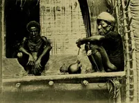 An illustration from Argonauts of the western Pacific; an account of native enterprise and adventure in the archipelagoes of Melanesian New Guinea (1922)