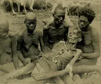An illustration from Argonauts of the western Pacific; an account of native enterprise and adventure in the archipelagoes of Melanesian New Guinea (1922)