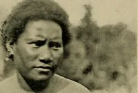 An illustration from Argonauts of the western Pacific; an account of native enterprise and adventure in the archipelagoes of Melanesian New Guinea (1922)