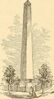 An illustration from Arguments on behalf of the Bunker Hill Monument Association before the mayor and aldermen of Charlestown : in favor of the new avenue to the monument (1869)
