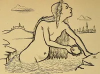 An illustration from Ariadne florentina; six lectures on wood and metal engraving, with appendix; given before the University of Oxford in Michaelmas term, 1872. (1892)