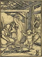 An illustration from Ariadne florentina; six lectures on wood and metal engraving, with appendix; given before the University of Oxford in Michaelmas term, 1872. (1892)