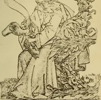 An illustration from Ariadne florentina; six lectures on wood and metal engraving, with appendix; given before the University of Oxford in Michaelmas term, 1872. (1892)