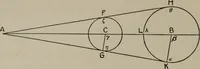 An illustration from Aristarchus of Samos, the ancient Copernicus; a history of Greek astronomy to Aristarchus, together with Aristarchus's Treatise on the sizes and distances of the sun and moon (1913)