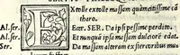 An illustration from Aristophanis comicorum prinicipis Comoediae vndecim, è graeco in latinum, ad verbu[m], translatae (1542)